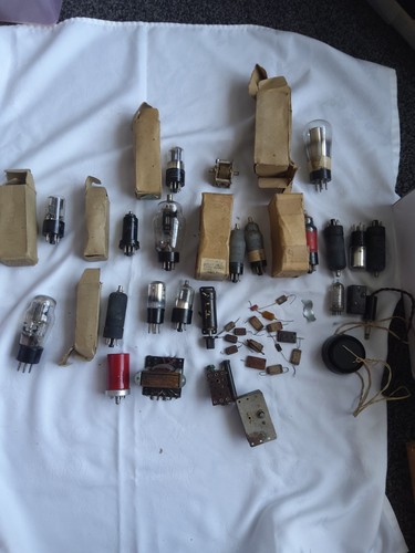 Vintage valve tubes - vintage, radio