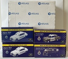 4x ATLAS EDITIONS 1:43 FORD