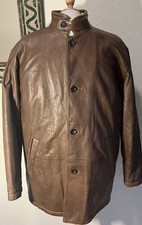 Latini Leather Sherling Jacket