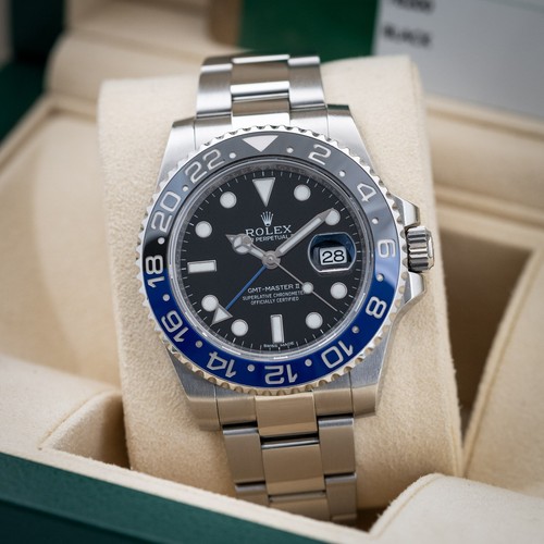 Rolex gmt master - ii, 116710blnr