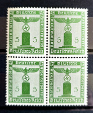 1942 German block of 4 stamps