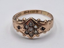 Antique 9ct Rose Gold Ruby