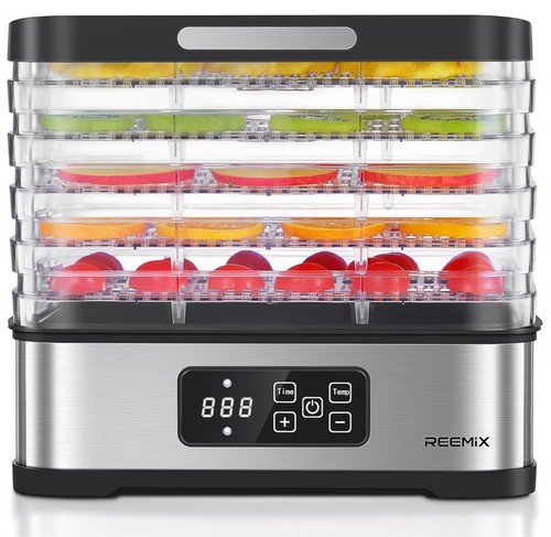 Food dehydrator with - food, 5