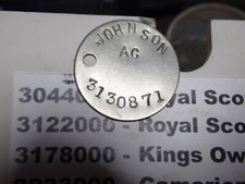 Ww2 relic dogtag identity - ww2,