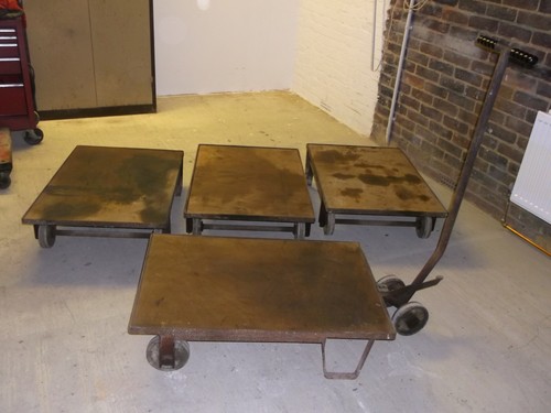 Railway platform trolley - railway,