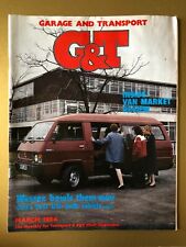 G&T Garage & Transport Magazine Mar 1984 Cover Mitsubishi Mini Coach (2d)