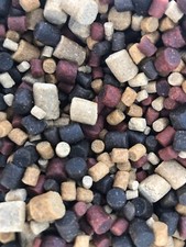 5 Kg Premium Fishing Pellets - Coarse/Carp/Trout/Feed, Mixed - 1mm - 12mm