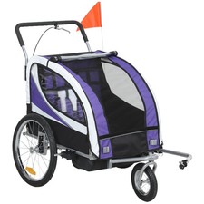 HOMCOM 2 Seat Child Bike
