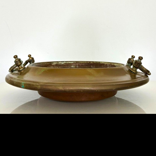 Art nouveau period copper fire - nouveau,