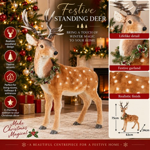 75cm large festive - festive, standing
