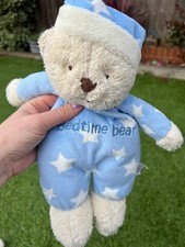 MOTHERCARE BEDTIME BEAR BLUE