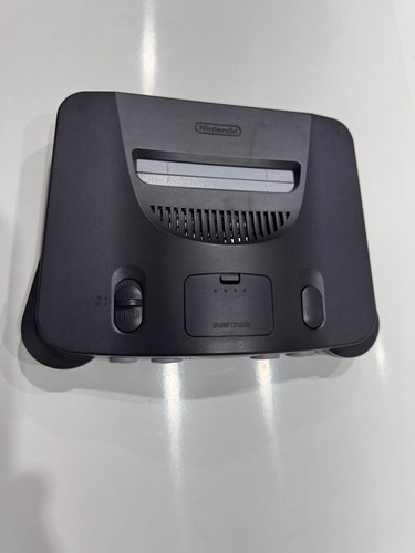 Nintendo n64 console black - nintendo,