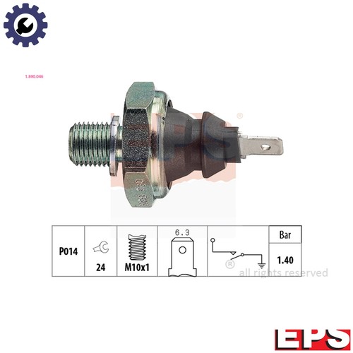 Oil pressure switch 800 - pressure, 1.800.046
