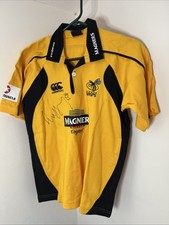 London Wasps Rugby Union Canterbury Magners Rugby Top Size 10 Years Old *Signed*