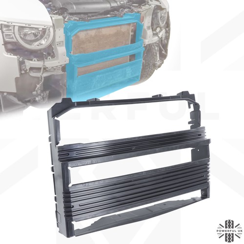 Front bumper panel - , radiator