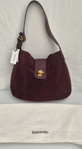 Tintoretto deep plum suede - plum,