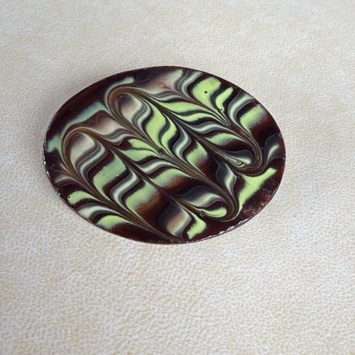 Vintage marbled resin - marbled,