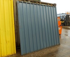 Used Steel Wall Temporary Site