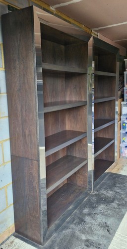Contemporary dark wood