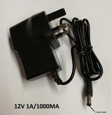 UK Plug 100-240VAC 12V DC 1A