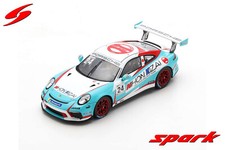 Spark 1/43 Porsche 911 GT3 Cup #24 Carrera Cup Japan 2021 Jumpsuit Champion SJ100