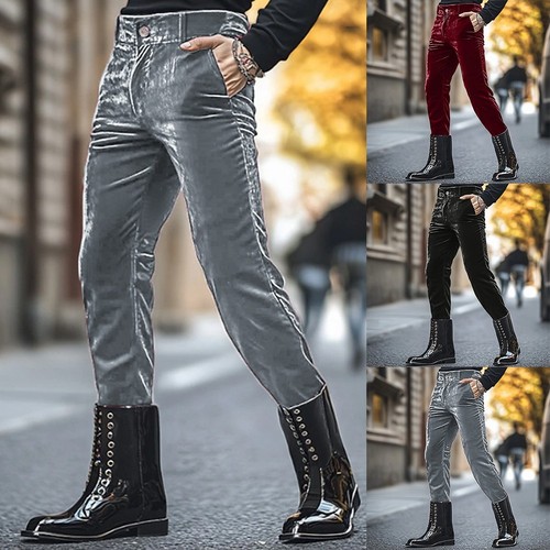 Mens velvet pants - velvet,