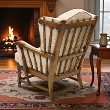 Ercol Cloister Wing Back Easy Fireside Chair Armchair Golden Dawn FREE Delivery