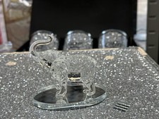 Glass Elephant Ornament l