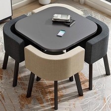 Square Conference Table & 4
