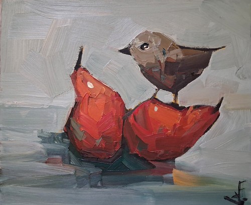 Pretty oil painting - pretty,