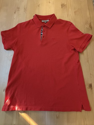 Genuine burberry orange polo - genuine,