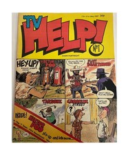 Vintage 1987 TV Help Comic