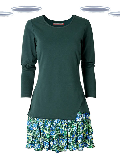 Joe browns floral tunic top - floral,