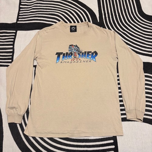 Thrasher leopard mag - thrasher, beige