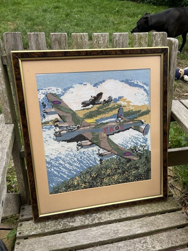 Lovely framed cross - , stitch