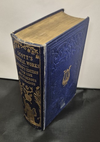 Scott poetical works - scott's,