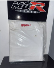 Nankai Motorcycle White High Neck Shirt - Size Medium