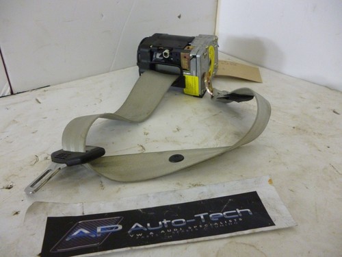 Seat belt rear silver - silver,