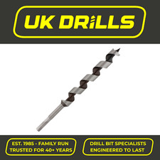 1 x WOOD AUGER BIT | ALL SIZES 6–32MM | 100–600MM LENGTH | TRADE QUALITY