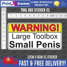 Funny Rude Toolbox Sticker