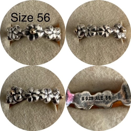 Pandora silver 14ct - silver, gold
