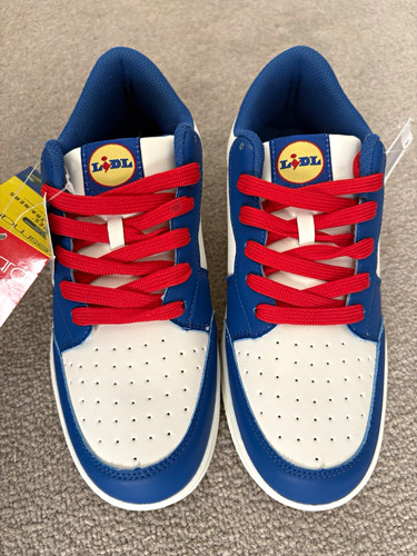 Lidl trainers blue white - lidl,