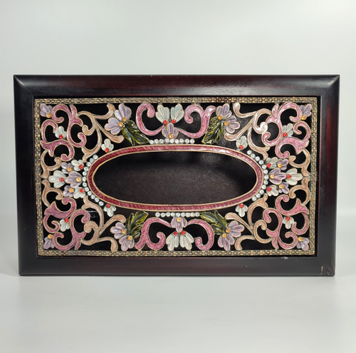 Vintage wooden decorated - vintage,