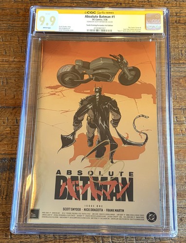 Absolute batman cgc - cgc, 9.9