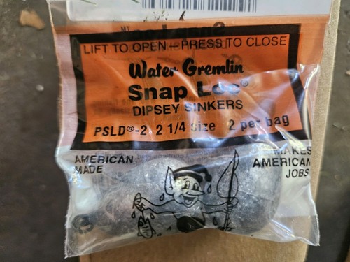 Water gremlin snap lock - water,