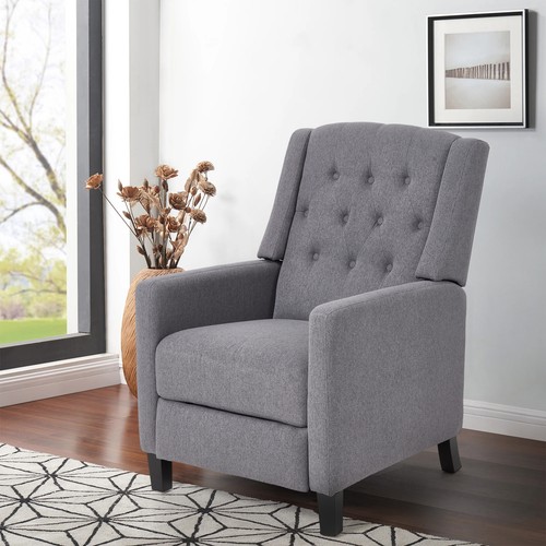 Recliner chair linen fabric - recliner,