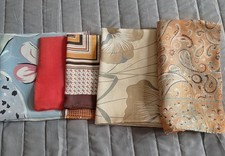 Vintage X 5 Silk Scarfs