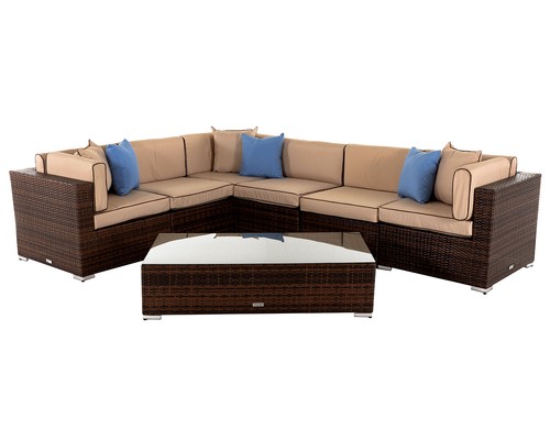 Rattan direct geneva chocolate - rattan,