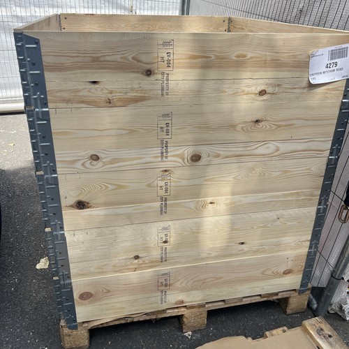 Pallet collar side - collar/side, foldable