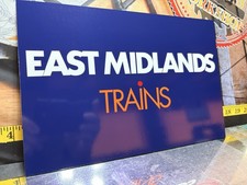 East Midlands Trains Sign